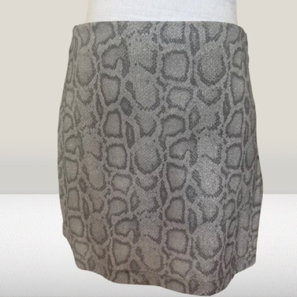 XOXO Gray Black Mini Pencil Skirt Night Out